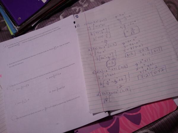 StephG_18's tweet image. My view right now .-. #CalculusHomework #Ugh #KillMeNow #NeedsToGetDone