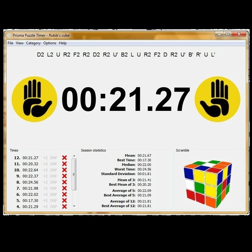 2 or DNF? : cubing