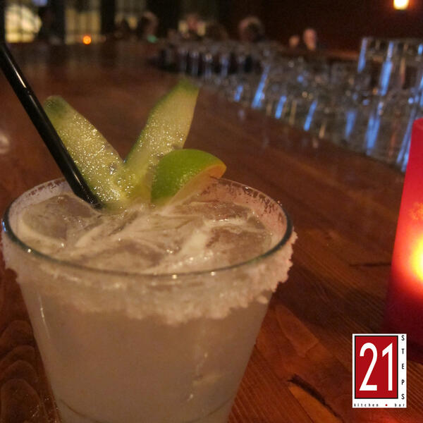 21StepsWhistler's tweet photo. The Hendricks Margarita - A twist on the classic, with Hendricks Gin &amp; Cucumber for a crisp, fresh flavour #Whistler http://t.co/A0sdpgvDei