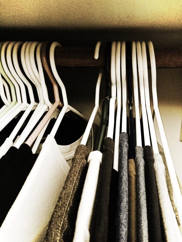 Is it really that crazy to want all the hangers to hang the same way?  #wonderingifiamabitOCD