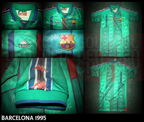 itsgoldensky's tweet image. READY STOCK BARCELONA 1995 | SIZE S,M,L | Price &amp;amp; Information : 27655304 | 087771561133 #RetroJersey #BARCELONA