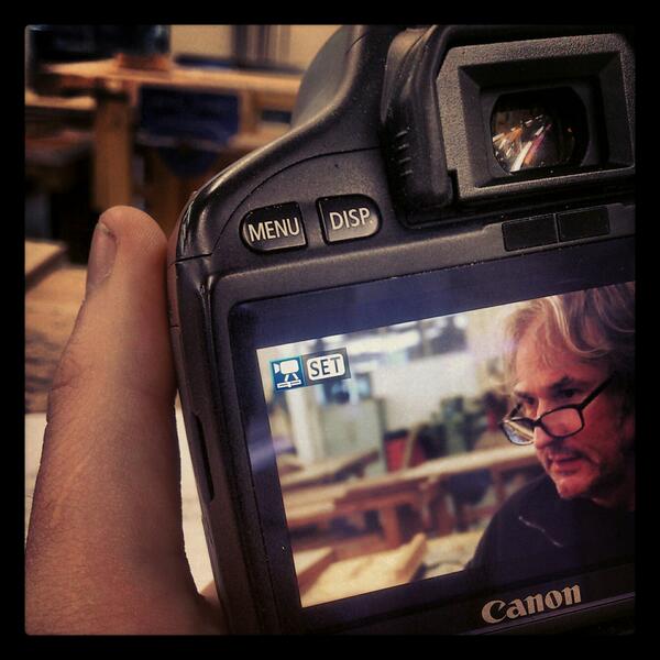 StroodAnimation's tweet image. Excellent first day interviewing Neil Austin for the BA (Hons) Furniture course video. Gradual progress.