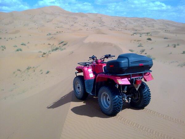 Quad Excursion in Merzouga dunes