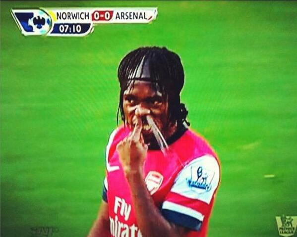 PeeyahNo's tweet image. Gervinho... #2pl #AFC #2fcf