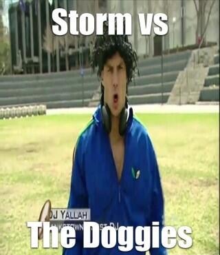 RJM_1986's tweet image. Big game tomorrow in the NRL #Storm vs #Doggies #hecticbro