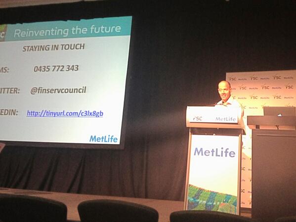 Krystine_Bmark's tweet photo. Adam Spencer opening up the 2013 FSC Life Insurance Conference @FinServCouncil #lifeinsurance #finplanning http://t.co/WGOgcSWxaK