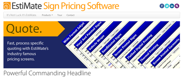 estimatesoft's tweet image. A sneak peek at the new #estimatesoftware website layout!