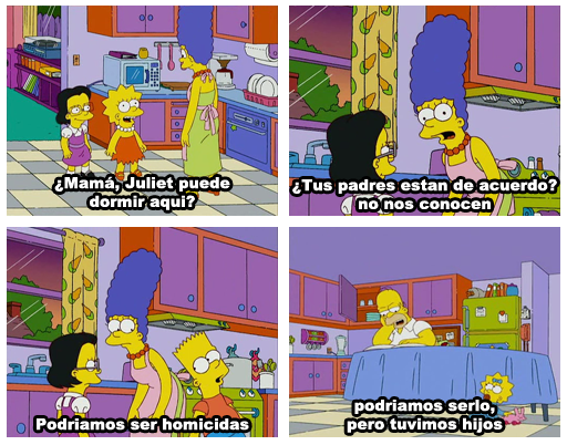 Podríamos serlo, pero tuvimos hijos...