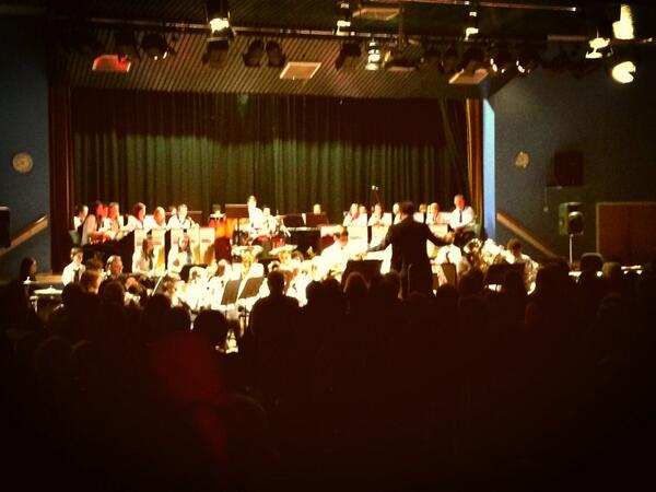 Great concert last night from some of the IMS bands. Concert Band, Big Band, MCCB and YMI Brass were all fab!