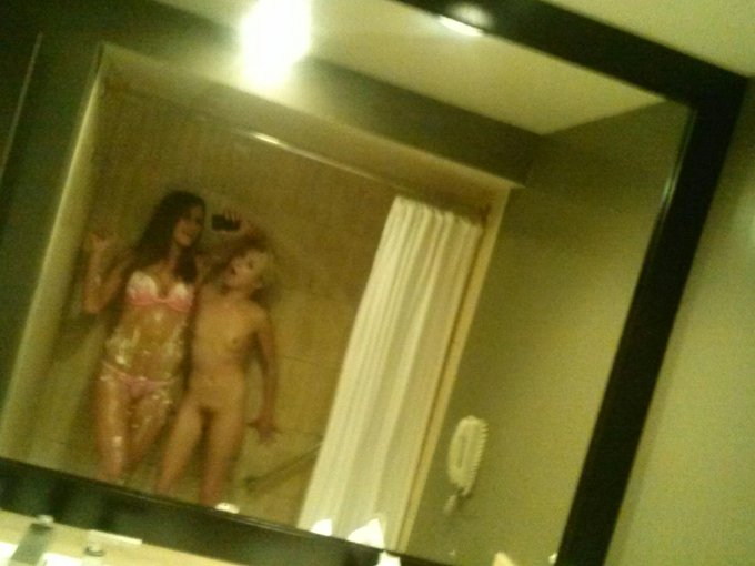 Washing off after making whip cream bikinis with @OdetteDelacroix for@girlsgonewild I can't wait to see<a href="/tag/ilovebigtee"class="tags"><span>#ilovebigtee</span></a>
