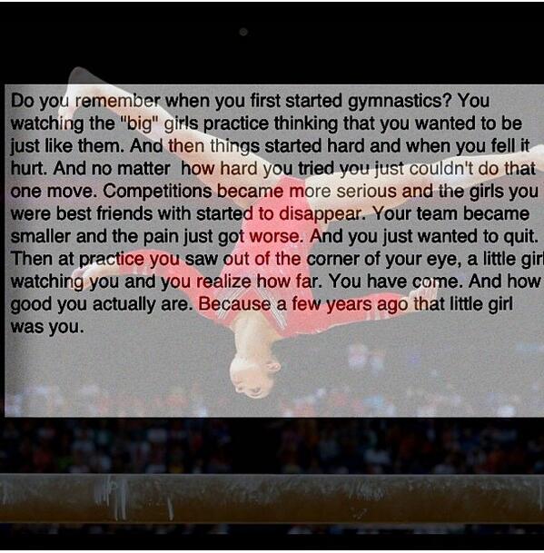 this brings me to tears almost every time #wheresthetimegone #typicalgymnastprobs
