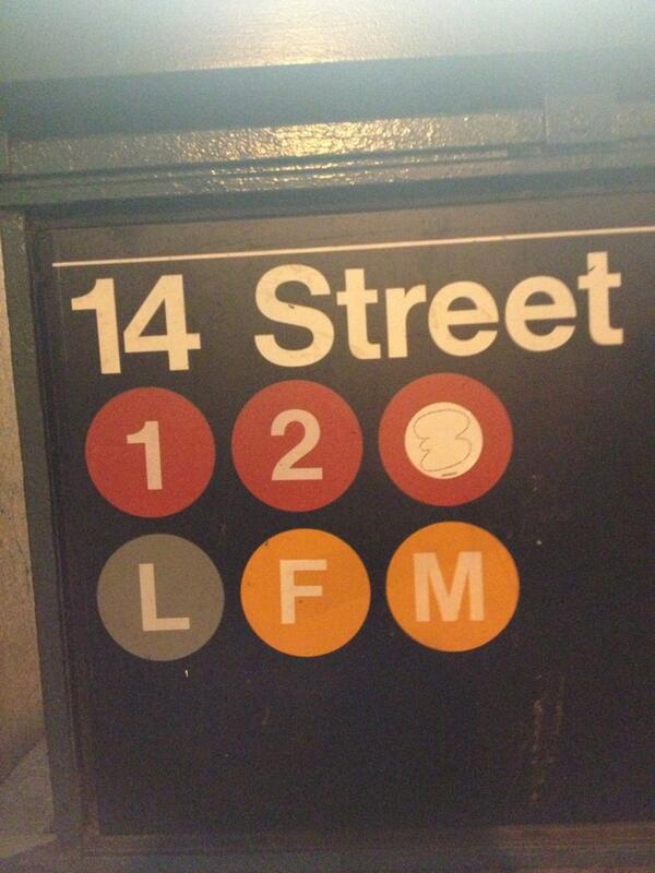 Number3Art's tweet photo. Take the Number 3 @Number3Art going downtown from 14th Street to have fun of course http://t.co/y114wOp3Up