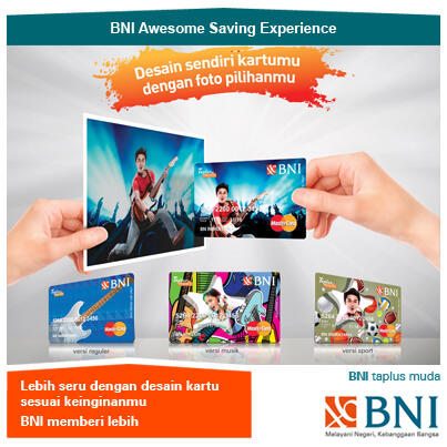 Pt Bank Negara Indonesia Persero Tbk On Twitter Bni Taplus Muda Desain Sendiri Kartumu Dengan Foto Pilihanmu Http T Co Kjdeewjklz Http T Co 78lzzbs3fg
