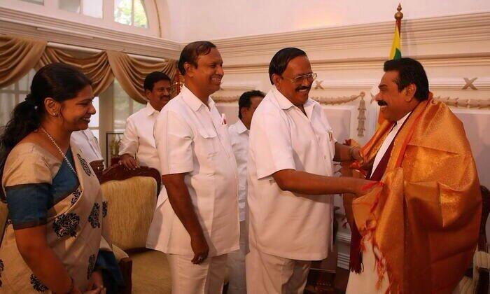 Pawan Khera 🇮🇳 on X: "Year 2010. Kanimozhi and Baalu honouring Mahinda  Rajapaksa. Wasn't he a war criminal in 2010? http://t.co/SE8dvKQPar" / X