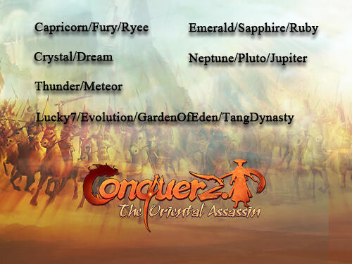 conquerstatus's tweet image. #ServerMaint Servers on list will undergo extra maint for 2 hrs, starting PDT 0100 hrs. Stay tuned for more info.