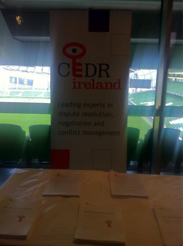 Come visit our <a href="/cedrireland/">CEDR Ireland</a> stand at ICMA conference in Aviva Stadium today