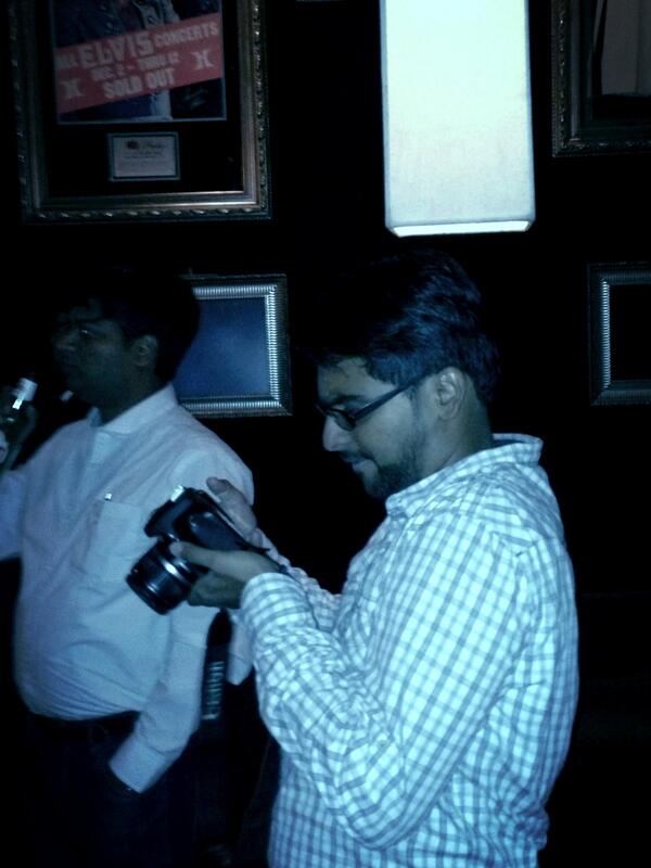 PRAXISInd's tweet image. Here at the #Pronto2 @srinistuff checkin the camera