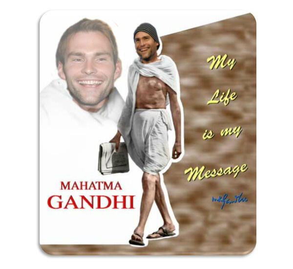 It was an honor portraying this man.
#Mahatma #Gandhi #Seann #William #Scott