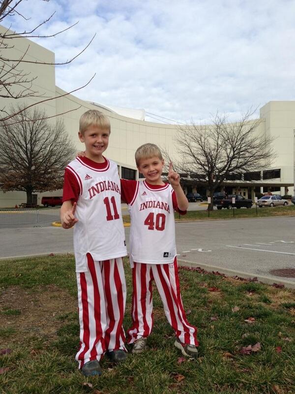 jbehler's tweet photo. Taking our talent to Dayton!  #ShowYourStripes @OurIndiana http://t.co/9SBcG4DsCX