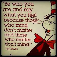 Love Dr. Seus quotes!! Happy Thursday everyone!!  ~JR Hair Solutions, Inc.