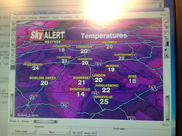 brobwx's tweet image. Current temps. Cold enough for you this morning? #NoSpringHere