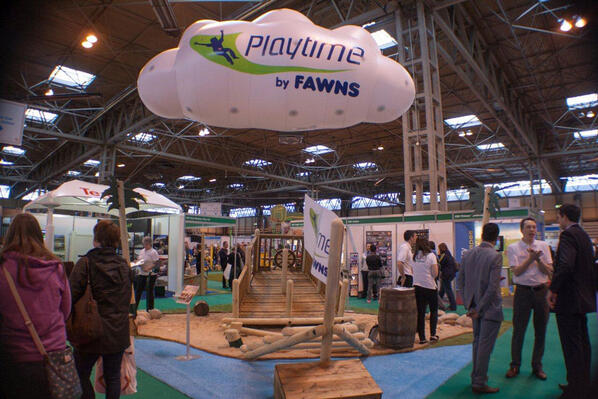 ABCInflatables's tweet image. We made a giant cloud to float over a stand at the Education Show at the NEC. It attracted attention to their stand!