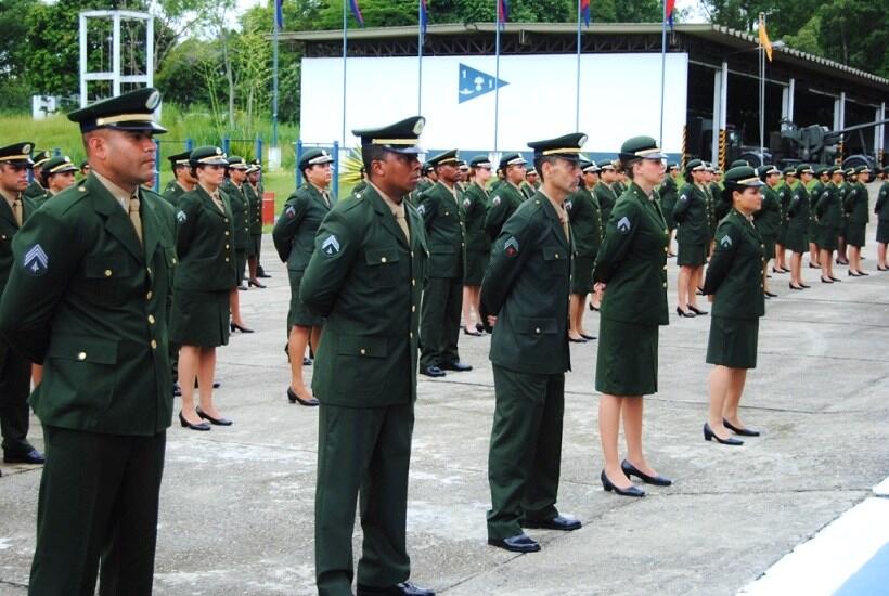 Formatura de Oficiais Temporários, Oficiais Temporários, Exército  Brasileiro