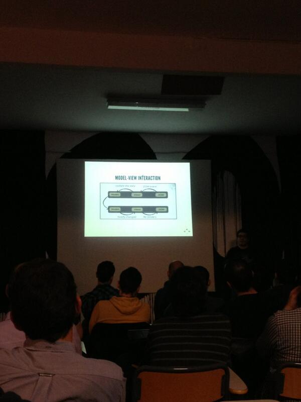 _nesto's tweet image. viendo la presentación de Backbone.js. De acuerdo con que la parte más controversial es la de vistas. #bbVLC