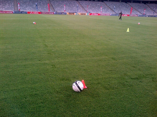 Yes man!! Cape Town Stadium's pitch looks beautiful!

 via <a href="/morakem100/">matlhomola morake</a>