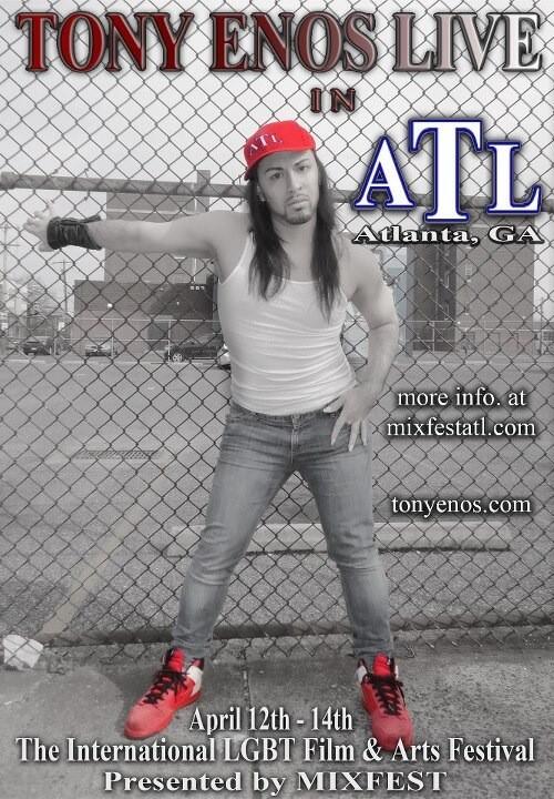 tonyenos's tweet photo. @GayTVAtlanta TONY ENOS LIVE in ATL
The National LGBT Film &amp; Arts Festival
April 12th - 14th, Atlanta GA http://t.co/QOLkvNLhcB