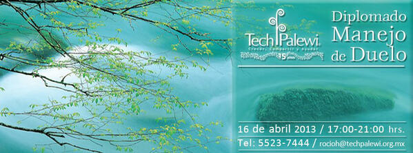 DiplomadosTechP's tweet photo. @eje_universidad Tenemos5 becas para nuestro Diplomado de Manejo de Duelo,más informes al 55237444.Gracias por el RT http://t.co/72QQn10qdd