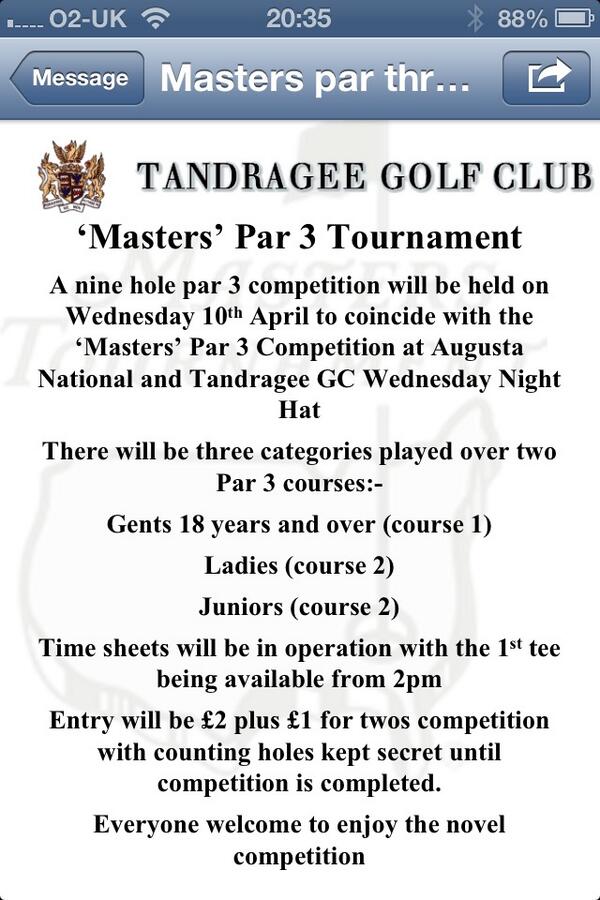 tandragee golf club (@tandrageegc) on Twitter photo 