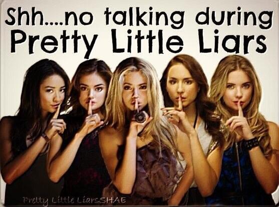 PLLMBC4's tweet photo. Sshh because... #pllmbc4 http://t.co/Vw4edCn2DY