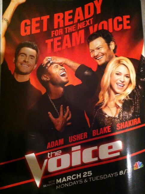 AlexWestrom's tweet photo. @thebitchlied - I almost didn't notice that they swapped out CEE-LO and Xtina for 2 look-a-likes... Lol Sneaky #NBC http://t.co/lARBIUeZo9