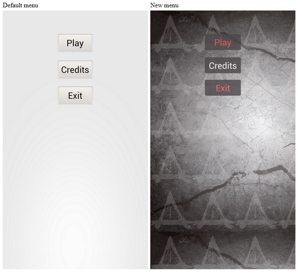 RedLeafProject's tweet image. Updated main menu