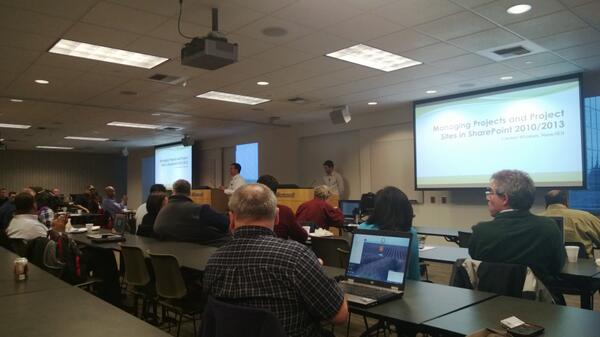 mkashman's tweet image. #PSSPUG kicking off. #SharePoint user group in Bellevue, WA.