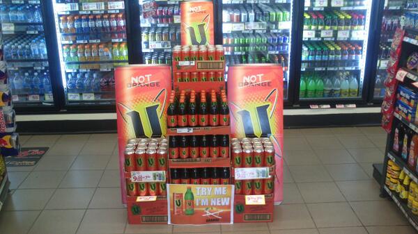 beaver0990's tweet photo. V-NOT ORANGE display at kellyville. http://t.co/FXnmhf6mAu