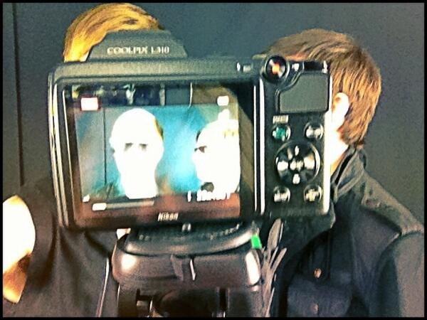 jonathanjetson's tweet photo. @ArynAdonis &amp; I just wrapped filming for the @realObsession "Give Me More" music video! http://t.co/5lN0tNbsA3
