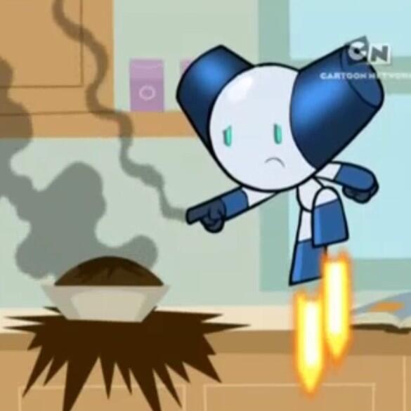 Robotboy___'s tweet photo. sorry @tommyturnbull2 robotboy no good cook :( http://t.co/TQEwP2XOfg