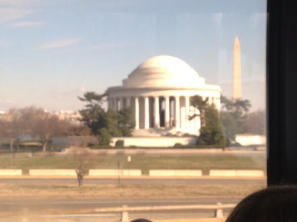 Harrison_HMS's tweet photo. Jefferson memorial! #dcbound http://t.co/3l8DH2g5br