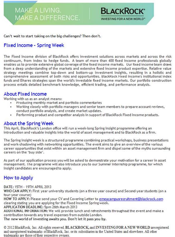 lseinvestment's tweet photo. Blackrock's spring week in Fixed Income http://t.co/H7UUQ0v9cj