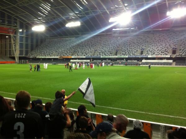 blairjstratton's tweet photo. Great game of football tonight at Forsyth Barr stadium. All Whites win 2-0 http://t.co/LP6H0MQETx