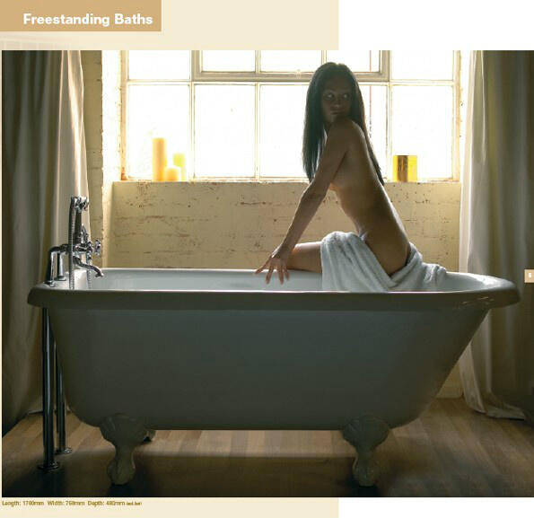 ConceptBathing's tweet image. Is the bath really big or is she really small?