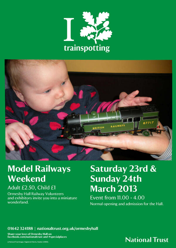 Remember the Model Railway Weekend starts tomorrow, contact us here or on Facebook for info: on.fb.me/YYMCOx