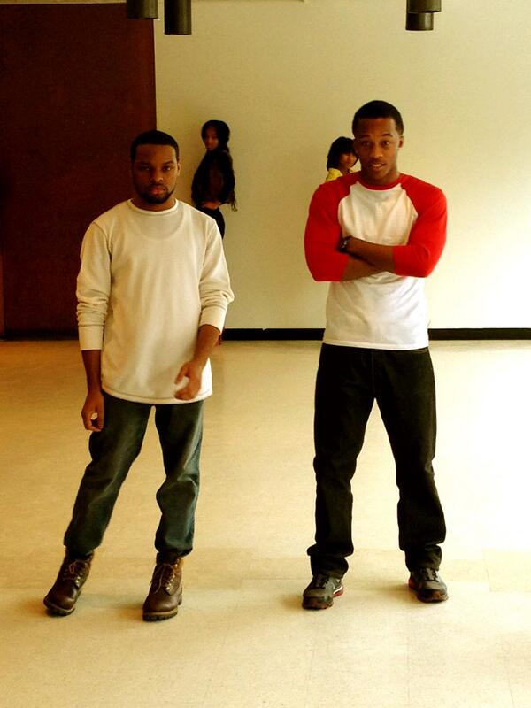 SWAGTHERUNWAY's tweet image. @TwanPayPerView @MANWILLIAMZ showing off #ChicagoChapter #CollegeEdition #Rehearsal #STR2013