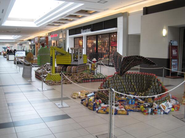 It's that time of year again! Head to <a href="/ConestogaMall/">Conestoga Mall</a> to vote for your favourite #Canstruction build! <a href="/FoodBankWatReg/">The Food Bank of Waterloo Region</a>
