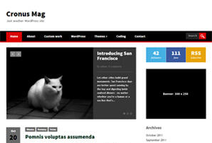 simplewpthemes's tweet image. Free WordPress Theme Cronus Mag simplewpthemes.com/2013/03/cronus… #Magazine #2columns #Red #White #templates #themes #wordpress