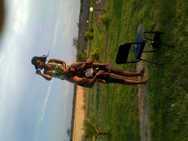ELCSASOTurfLOOP's tweet photo. Fun times wit @MizZz_Bee. &amp;@Selokela2 ... Tanx!!! Wit ua lil tower! http://t.co/58JmNz6x6S