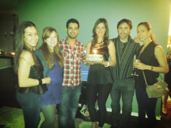 zZeeeBb's tweet photo. Great #birthday #party with my besties Eva @alextange, @dinahisabelle , Stephanie and Anand! http://t.co/W2ethbU2YP