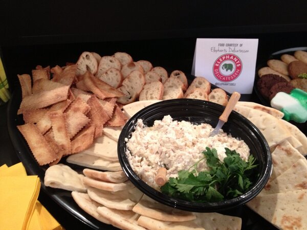 elephantsdeli's tweet image. Greek feta dip! RT @kmMovingForward: My favorite ever food in PDX @elephantsdeli at the #portlandbloggers !! Thanks!